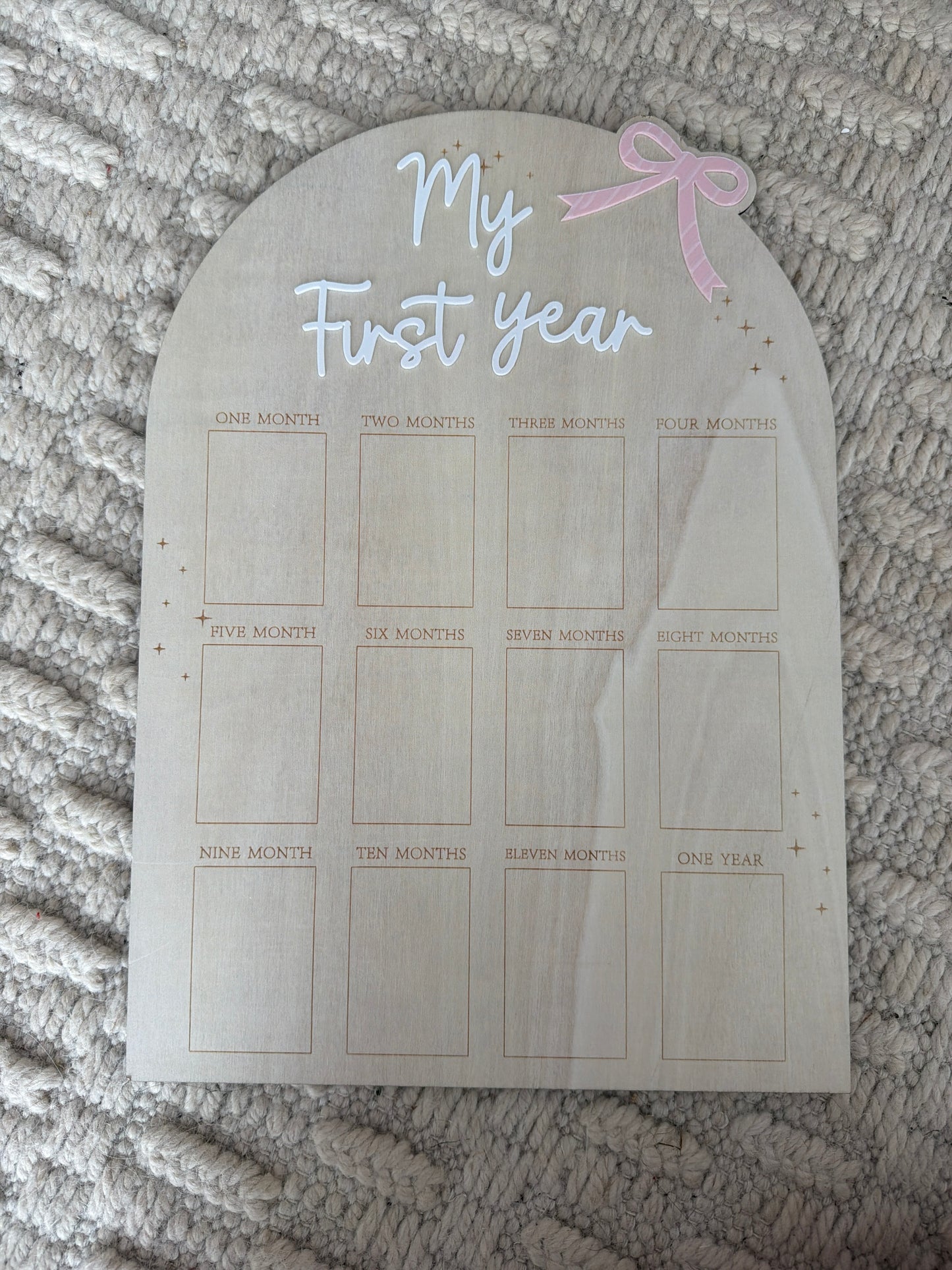 My First Year Board - Bow