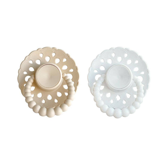 CMC Gold - CMC 'Bubble' Dummies Bloom Oatmeal + White