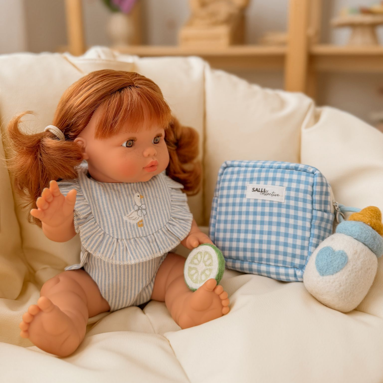 SALLI COLLECTIVE - Dolly Lunch Pack - Blue Gingham
