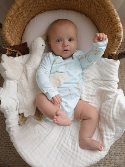 Elke & Indigo - Bamboo/Organic Cotton Romper - Little Duck