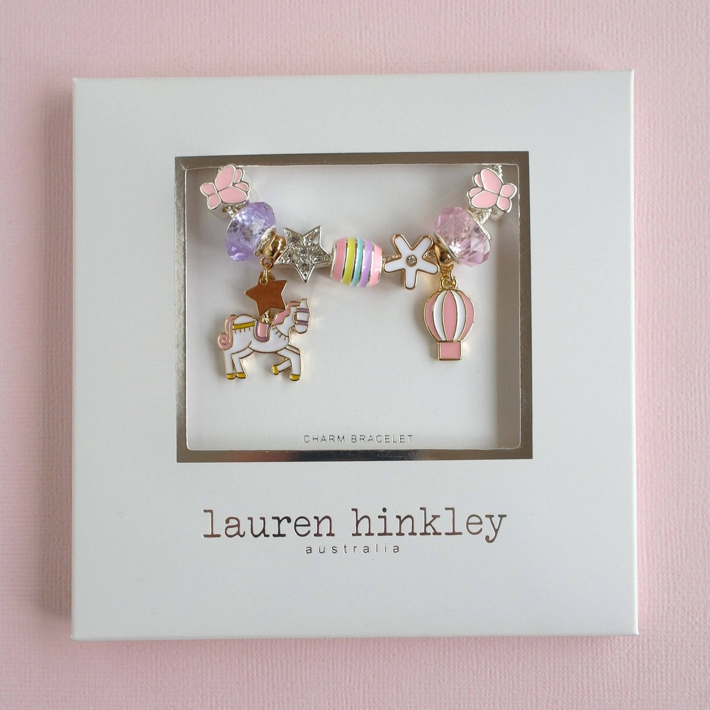 Lauren Hinkley Australia - Unicorn Carousel Charm Bracelet