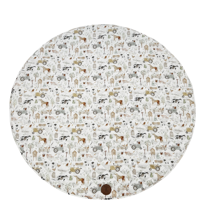 Cuddle Bug & Co - Cuddle Bug & Co Padded Waterproof Playmat Farm Life