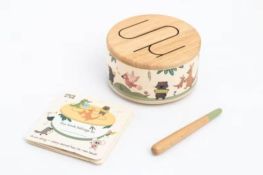 ToysLink - Outback Beats (Wooden drum with Australian animals)