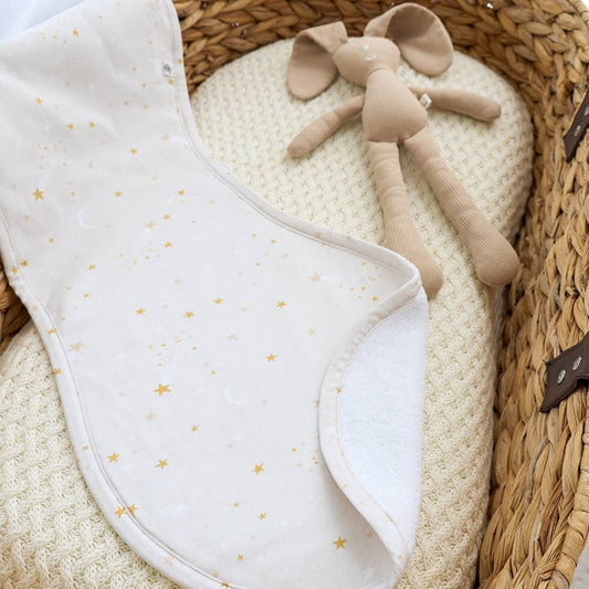 Snuggle Hunny - Stardust Organic Cotton Burp Cloth