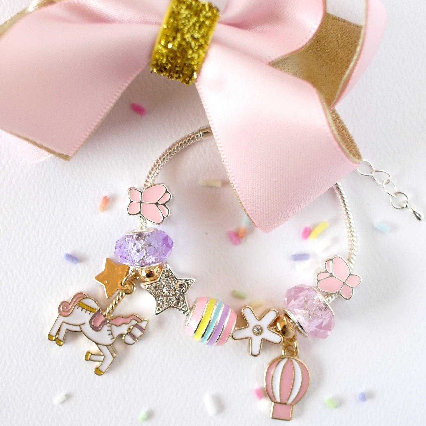 Lauren Hinkley Australia - Unicorn Carousel Charm Bracelet