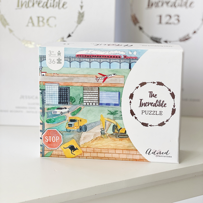 Adored Illustrations - The Incredible Puzzle