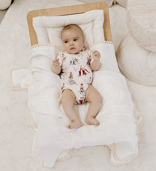 Confetti Kidz - Circus Bunnies Bamboo Bodysuit