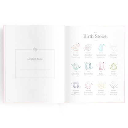 Fox & Fallow - Baby Book Petal Stripe