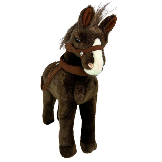 Bocchetta Plush Toys - Makybe (Arabian Horse, Brown)