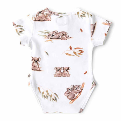 Snuggle Hunny - Koala Short Sleeve Organic Bodysuit