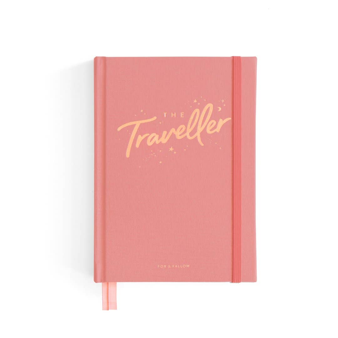 Fox & Fallow - The Traveller Mini Travel Diary - Dusty Rose