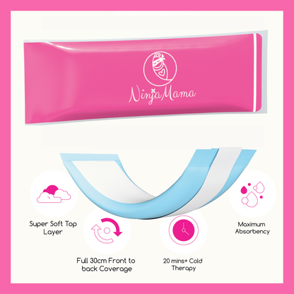 Ninja Mama - Ninja Mama Instant Perineal Ice Packs - Pack of 5