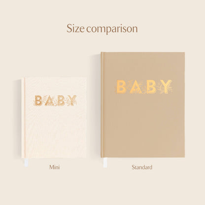 Fox & Fallow - Mini Baby Book Oatmeal
