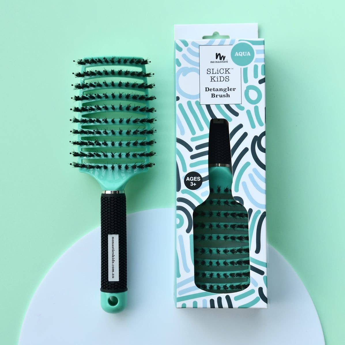 no nasties kids - Detangler Kids Hair Brush