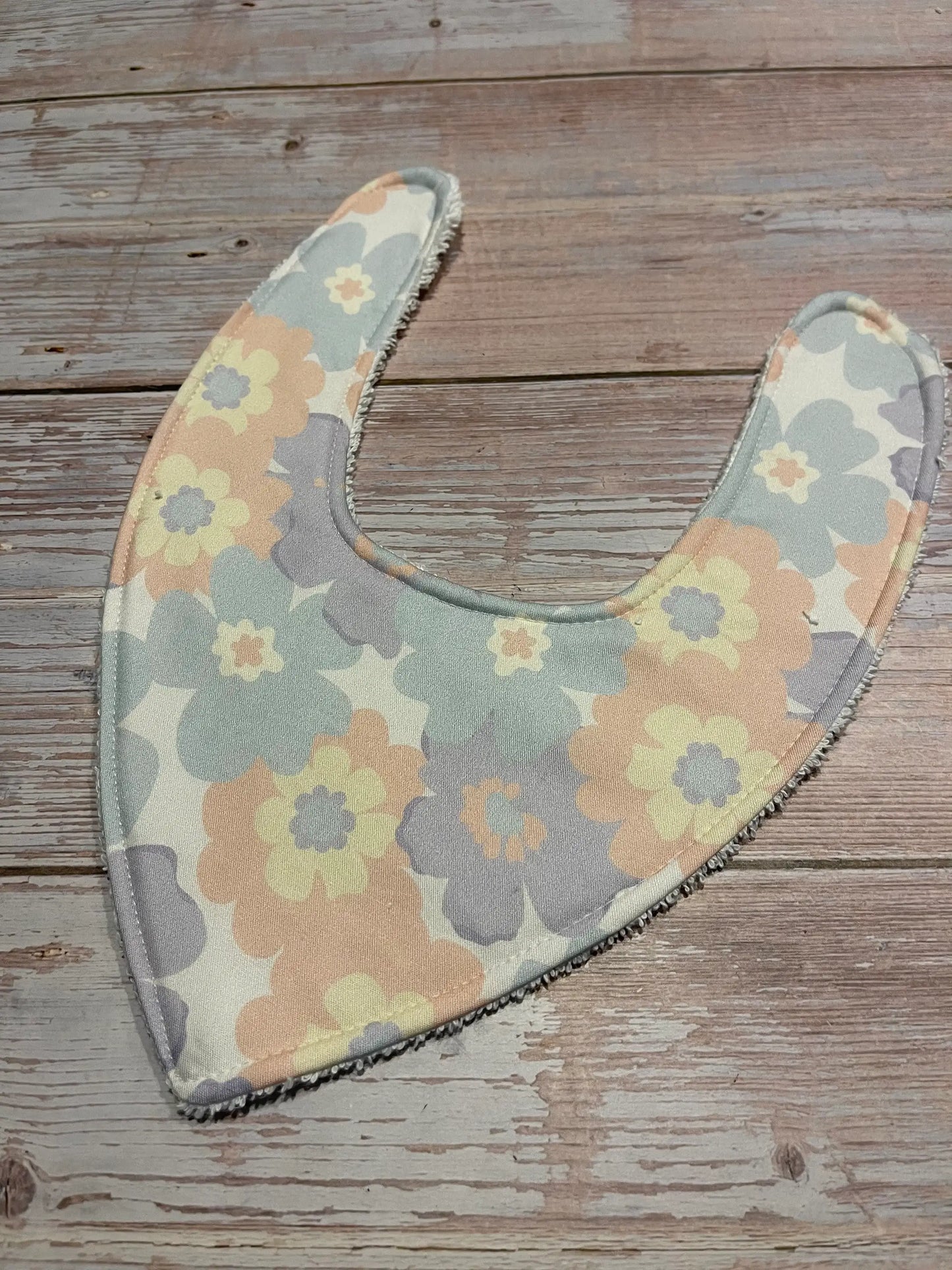 Finished with a Kiss - Dribble Bib, Bandanna Bib, Baby Bib - Natalie