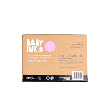 BABYink Frame Pretty Pink example print