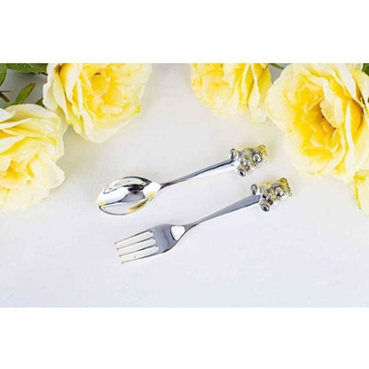 Silver Plate Spoon and Fork Set