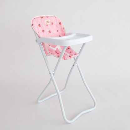 Tiny Harlow - Doll Highchair - Strawberry Picnic