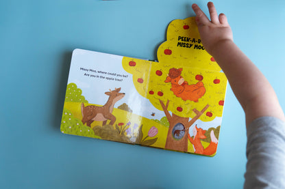 Brown Paper Fox - Peek-a-Boo Missy Moo! Lift-the-Flap Board Book