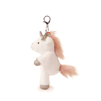 OB Designs Australia - Misty Unicorn Bag Charm (Vegan Angora) 7"/ 18 cm