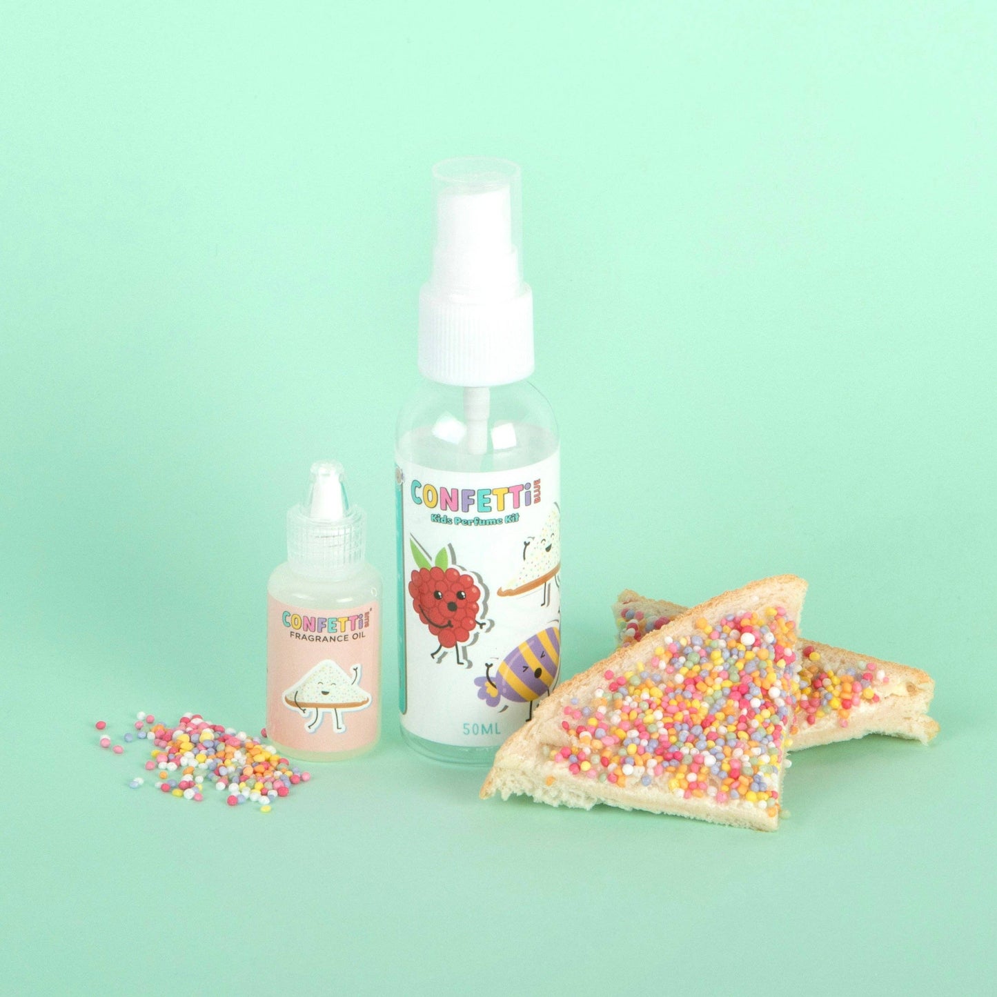 Confetti Blue - Fairy Bread Mini Perfume Making Kit