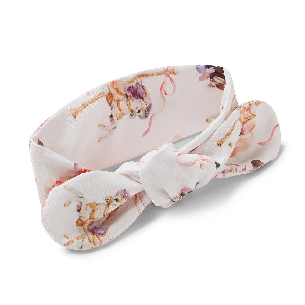 Snuggle Hunny - Carousel Organic Topknot