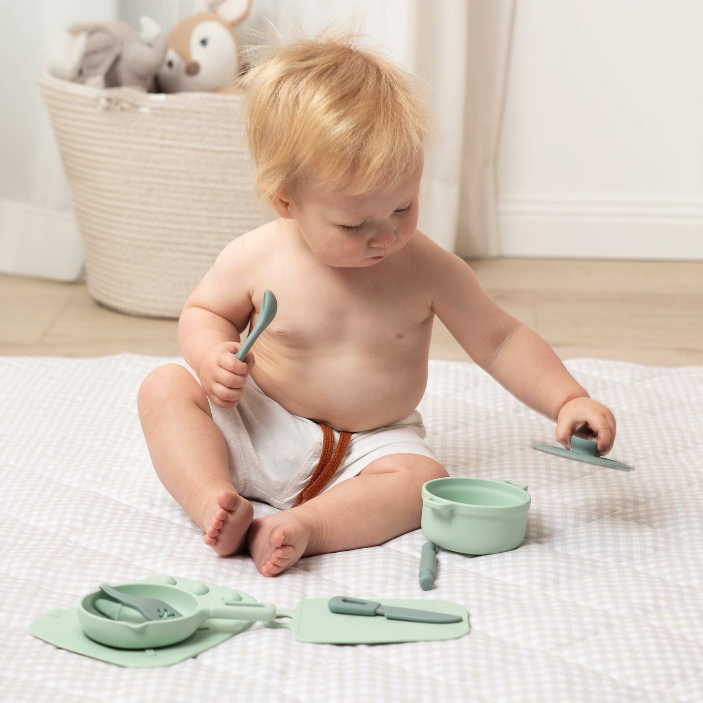 Living Textiles - Silicone Kitchen Playset
