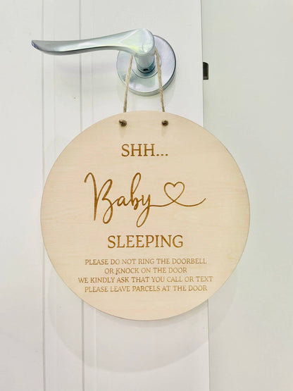 Timber Tinkers - Shh... Baby Sleeping - Please do not knock