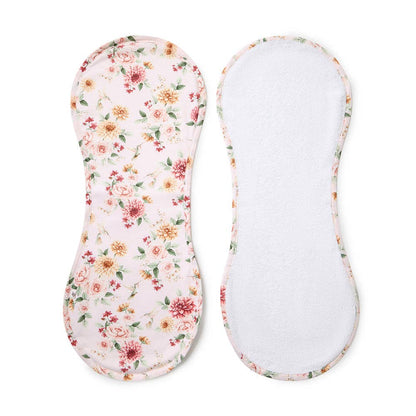 Snuggle Hunny - Birds & Blooms Organic Cotton Burp Cloth