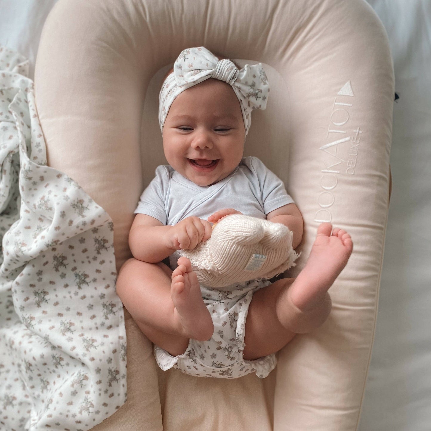 Elke & Indigo - Bamboo/Organic Cotton Willow Bodysuit - Soft Lilac