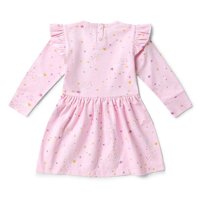 Snuggle Hunny - Twinkle Long Sleeve Organic Dress