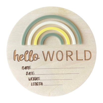 Timber Tinkers - Hello World Rainbow Australiana