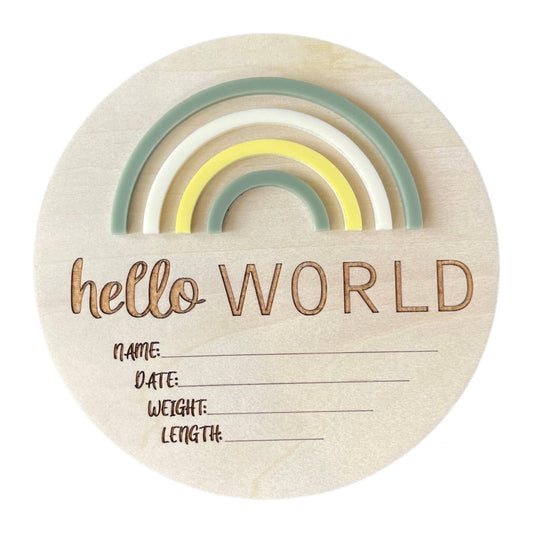 Timber Tinkers - Hello World Rainbow Australiana