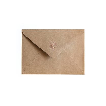 Typoflora - Shell Hello Baby Card