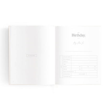 Fox & Fallow - Mini Baby Book Oatmeal