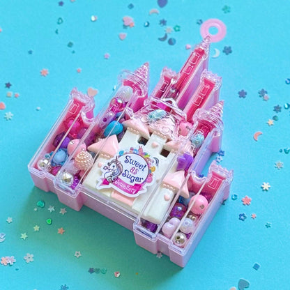 Sweet As Sugar Jewellery - Jewellery Making Kit Princess Castle Shape