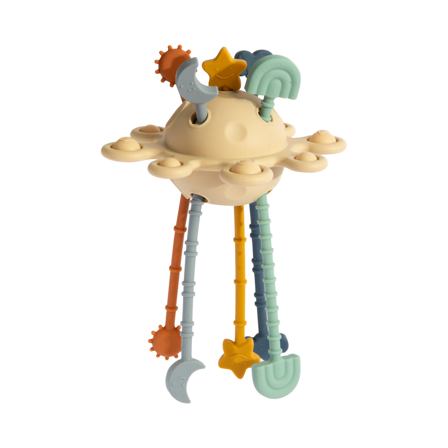 Living Textiles - Silicone Zippy Activity Toy- Jimmy