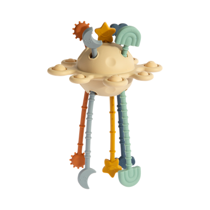 Living Textiles - Silicone Zippy Activity Toy- Jimmy