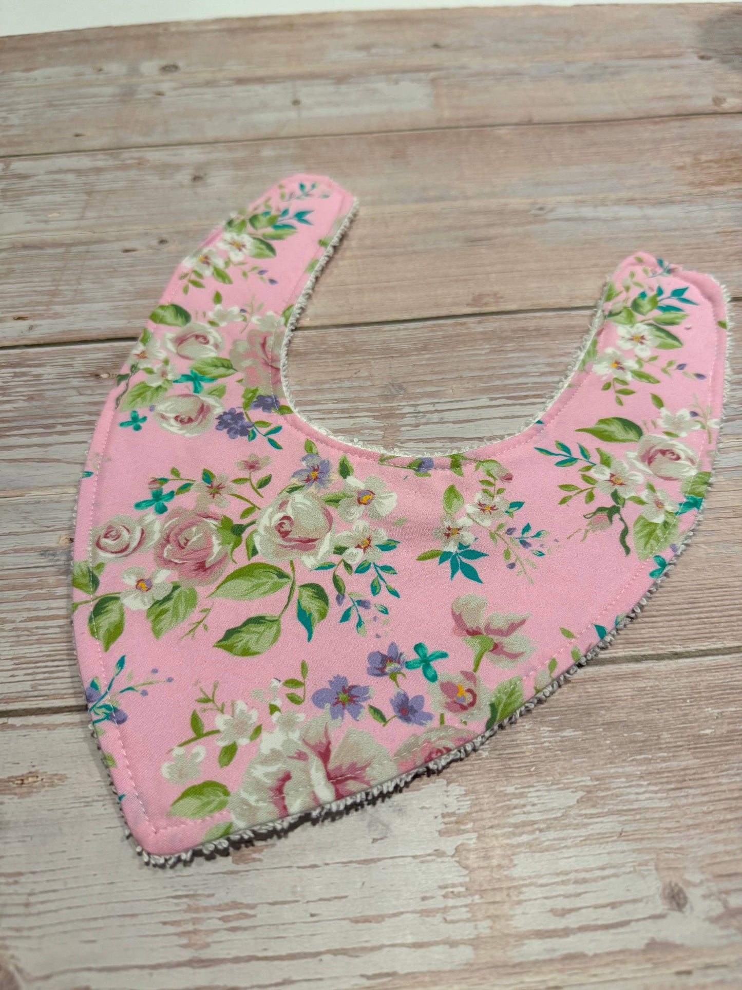 Finished with a Kiss - Baby Bib - Dribble Bib - Maggie