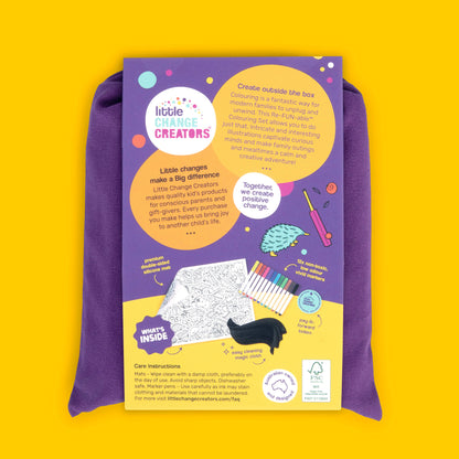 Little Change Creators - AUSTRALIA | Re-FUN-able™ Reusable Colouring + Doodle Mat