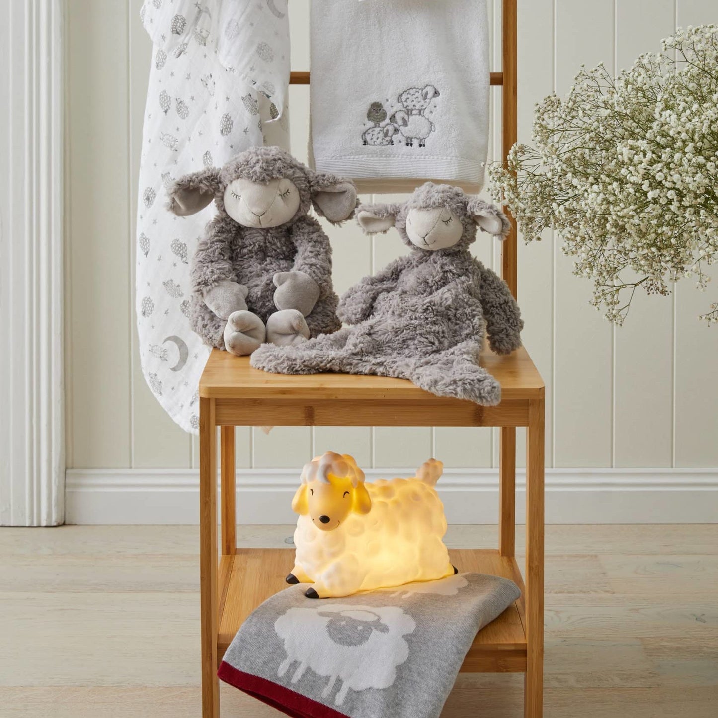 Sheep Floppy Plush styled