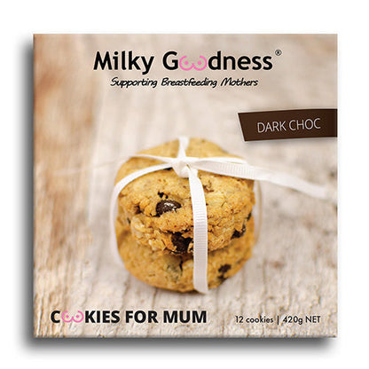 Milky Goodness Dark Choc Chip Lactation Cookies