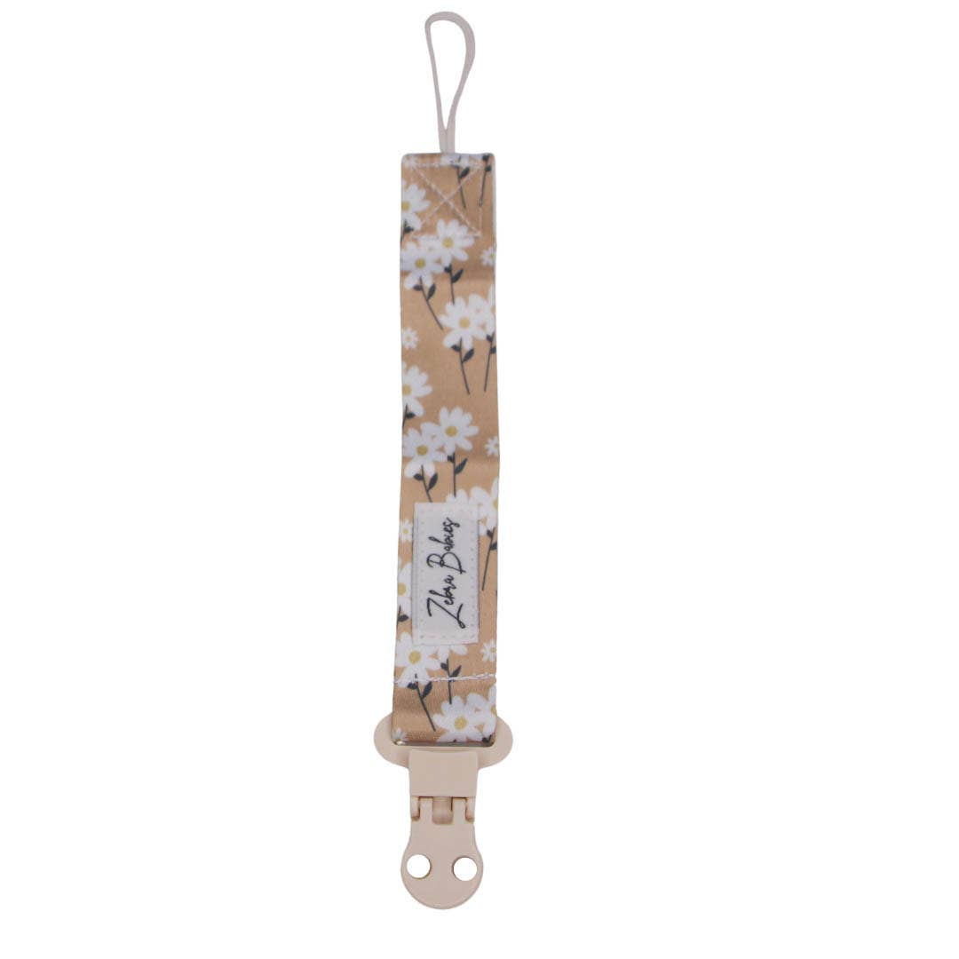 Zebra Babies - Dummy Clip - Flexi Ribbon