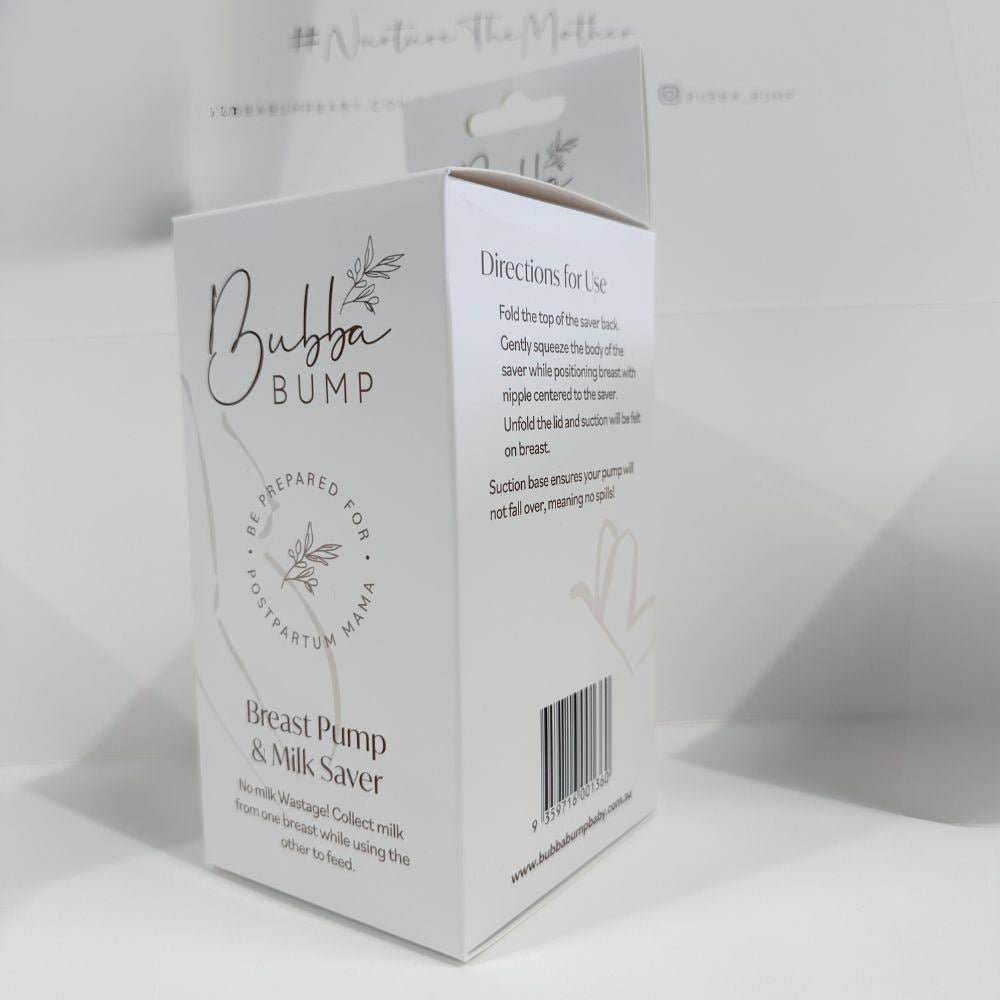 Bubba Bump - Breast Pump / Milk Saver