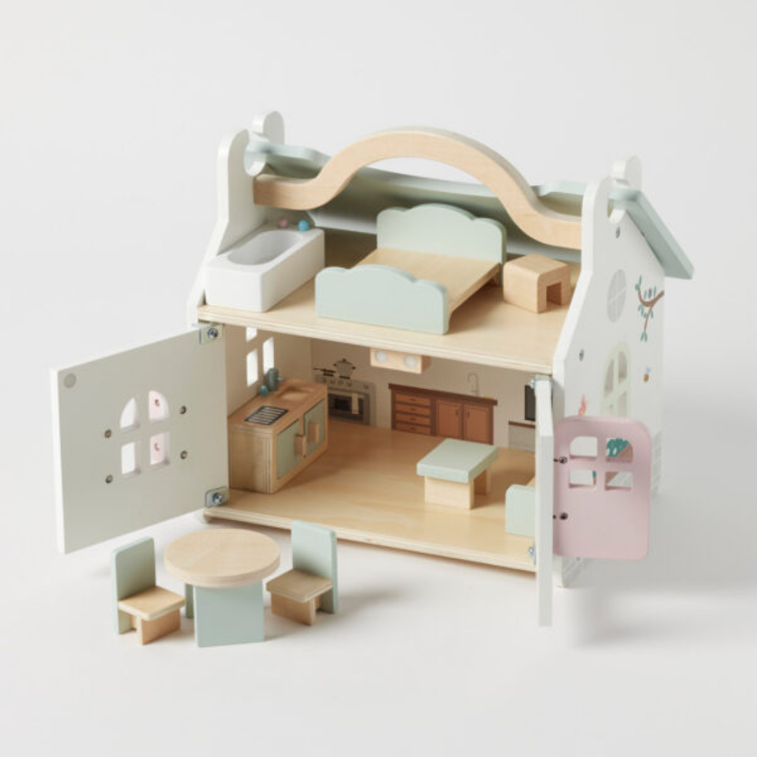 Zookabee Doll House With Furniture