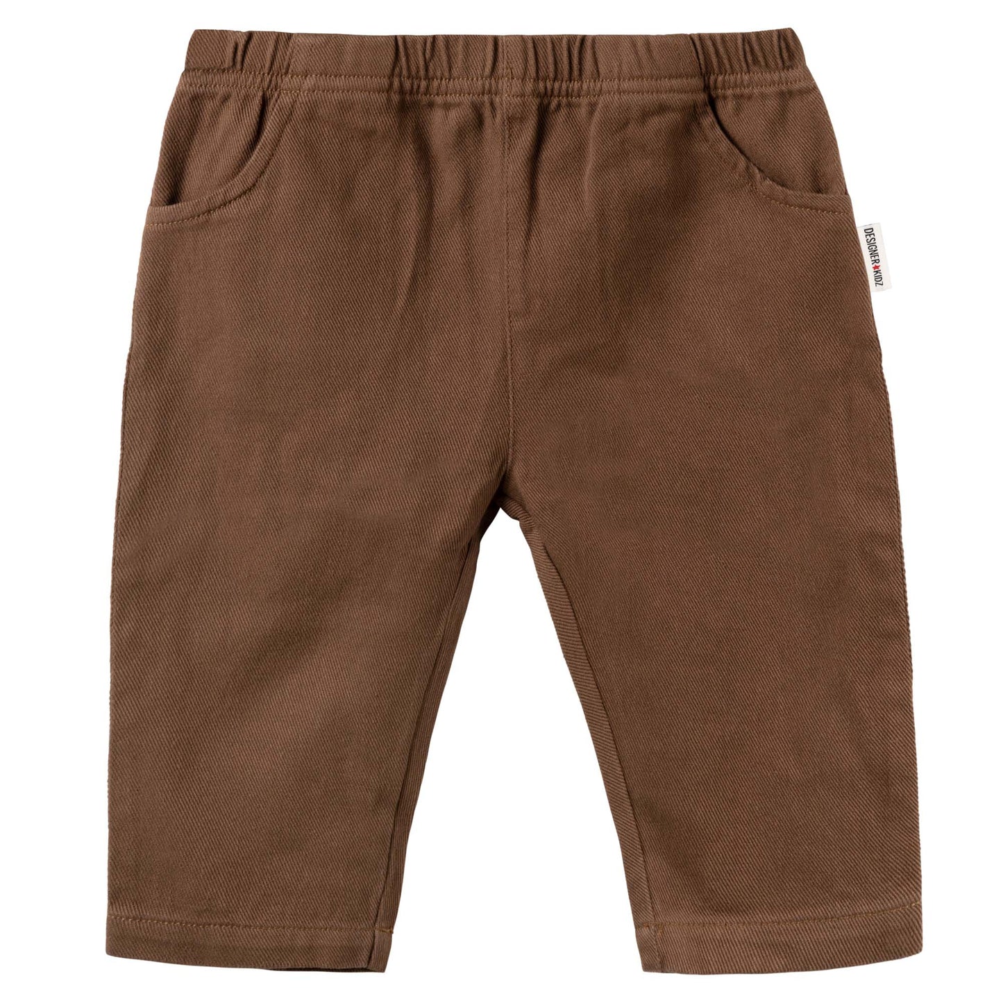 Designer Kidz - Theo Twill Pants - Chocolate