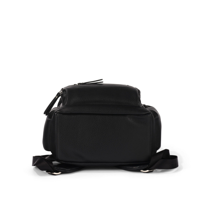 OiOi - Mini Signature Backpack - Black Vegan Leather
