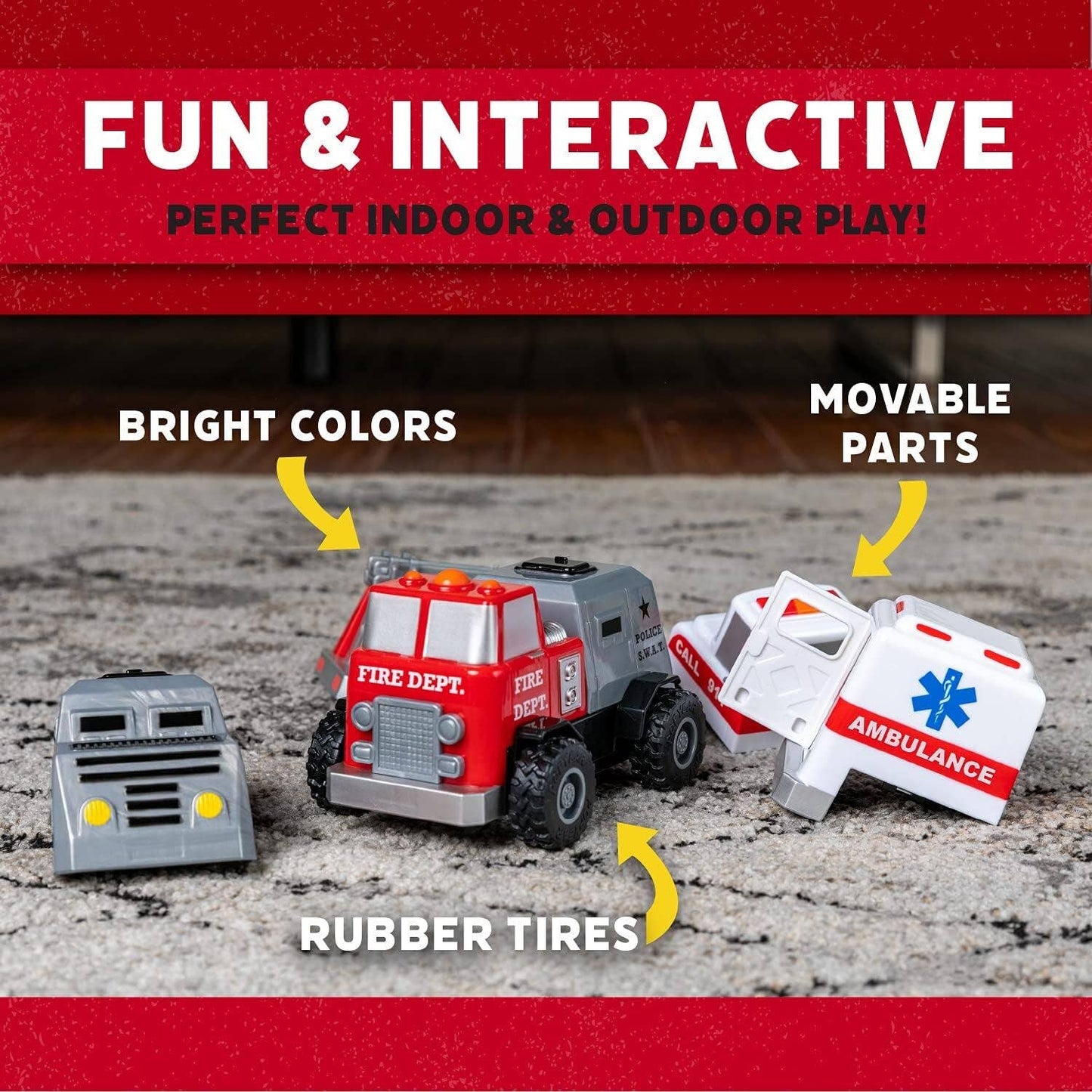 Leisure Learning Pty Ltd - Magnetic: Build A Truck Rescue