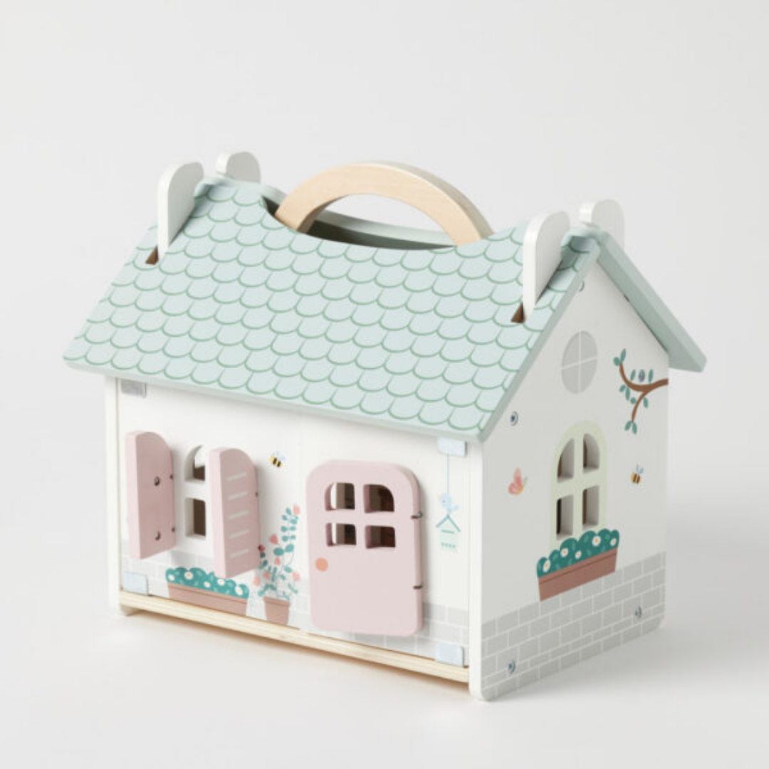 Zookabee Doll House With Furniture interior