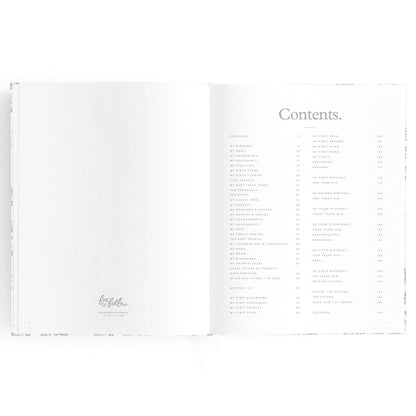 Fox & Fallow - Baby Book Cypress